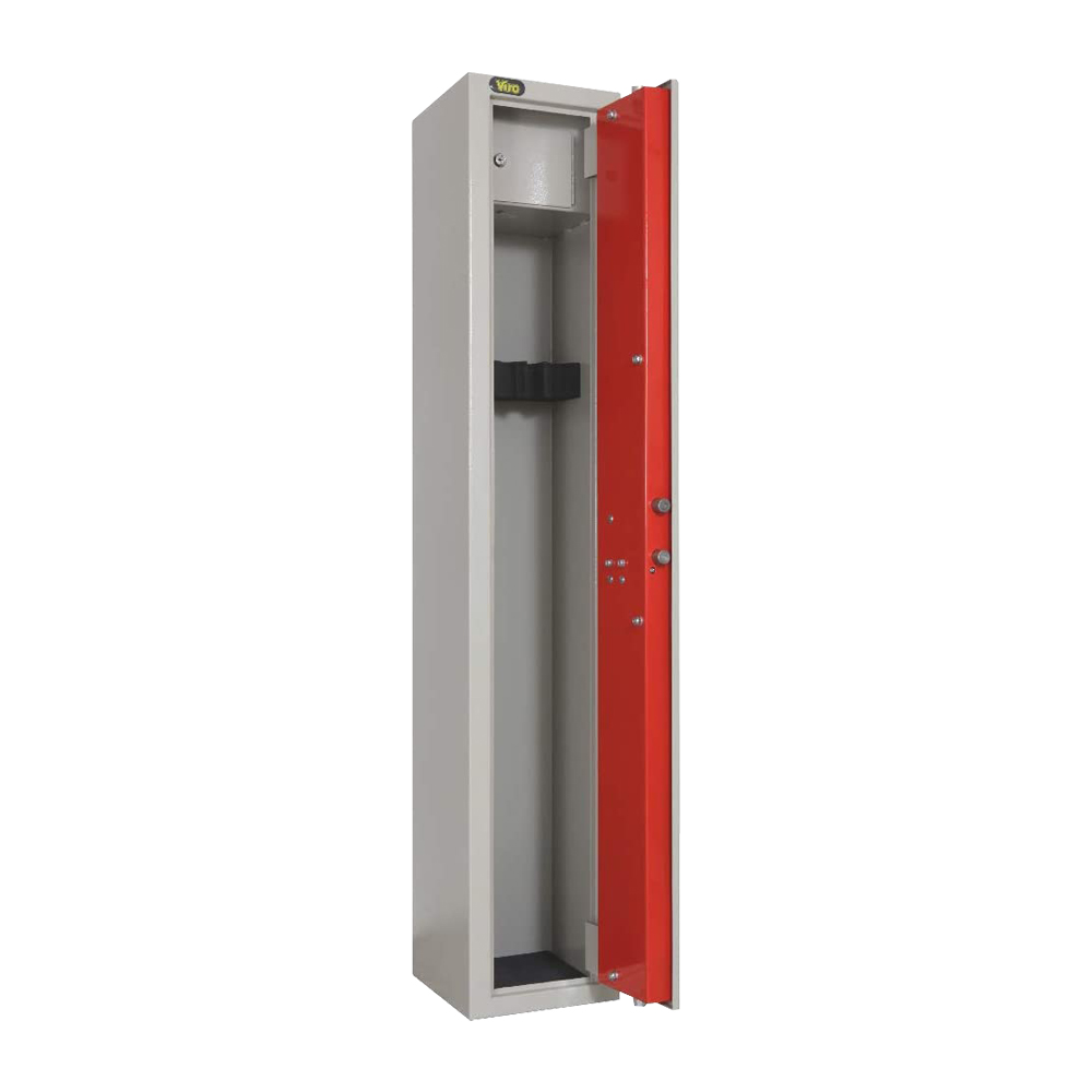 Armadio Portafucili Chiave Piatta e Rosetta di sicurezza VIRO 150x27x29 cm
